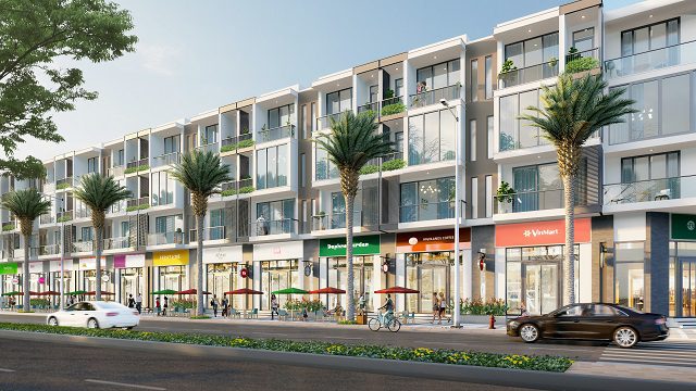 nhà phố thương mại T&T City millennia