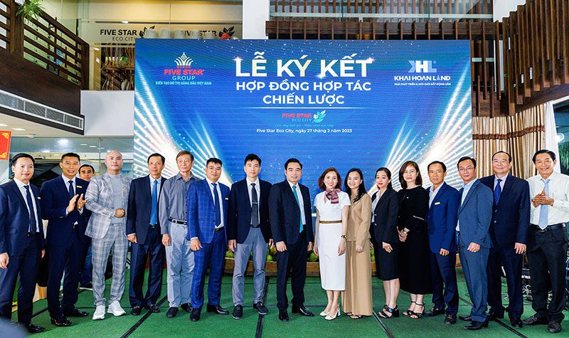 tập đoàn Khải Hoàn Land hợp tác chiến lược cùng Tập đoàn Quốc tế Năm Sao