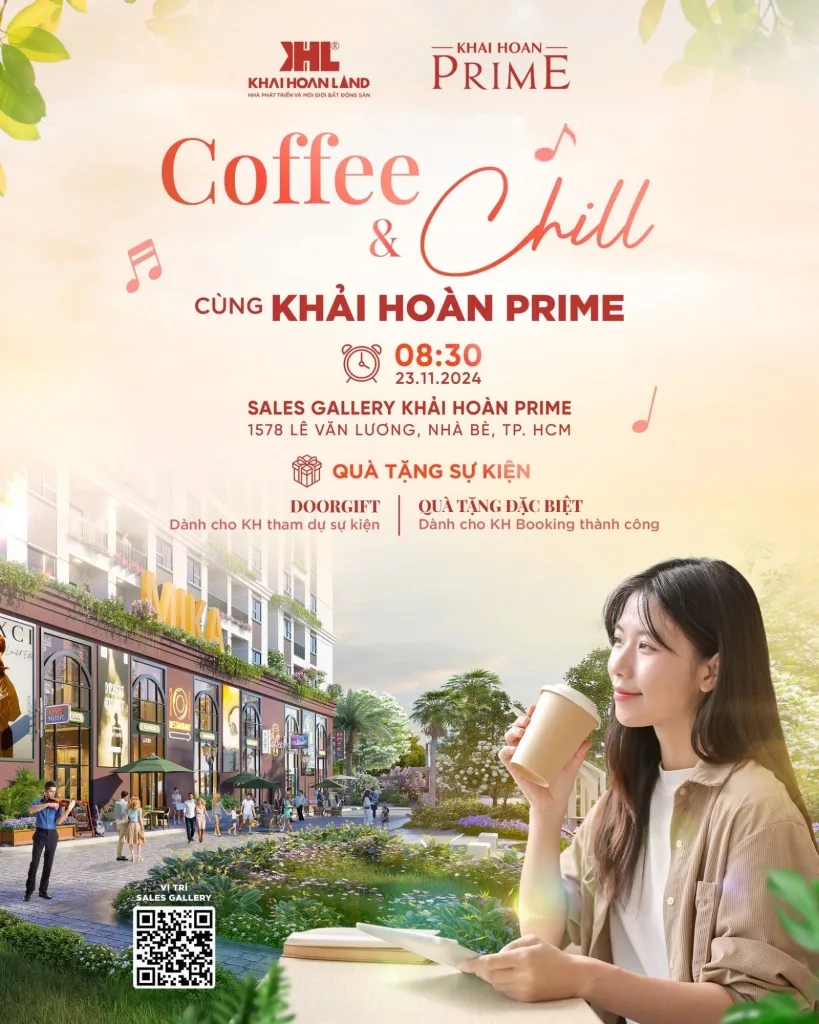 Coffee và chill cùng Khải Hoàn Prime ngày 23.11.2024