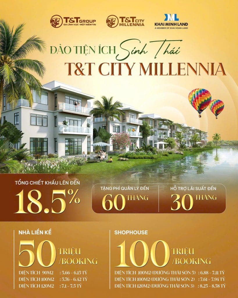 Đảo tiện ích sinh thái T&T City