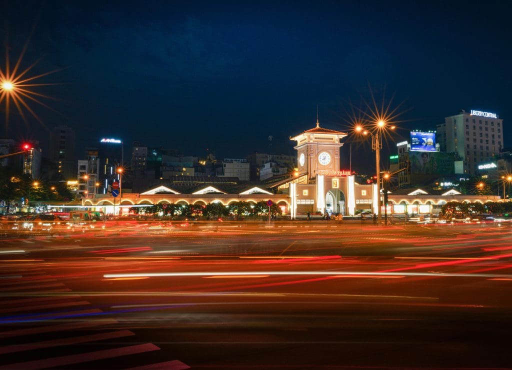 hình ảnh Saigon về đêm