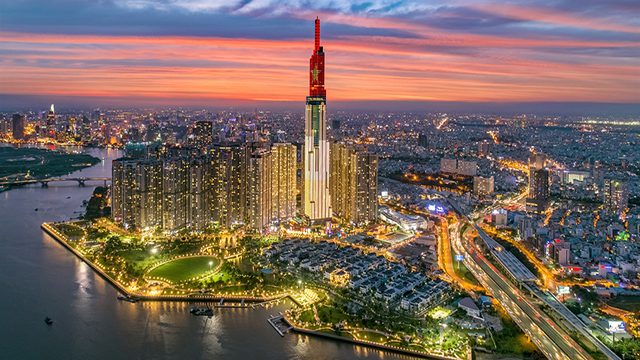 dự án TPHCM nhìn từ trên cao