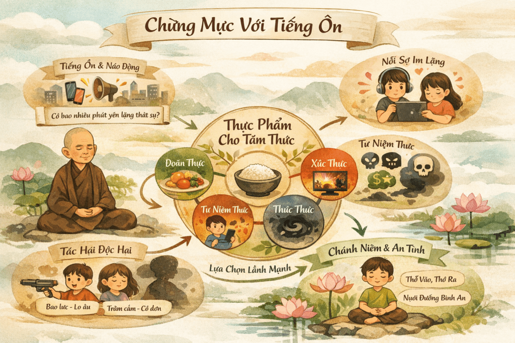 Chừng mực với tiếng ồn